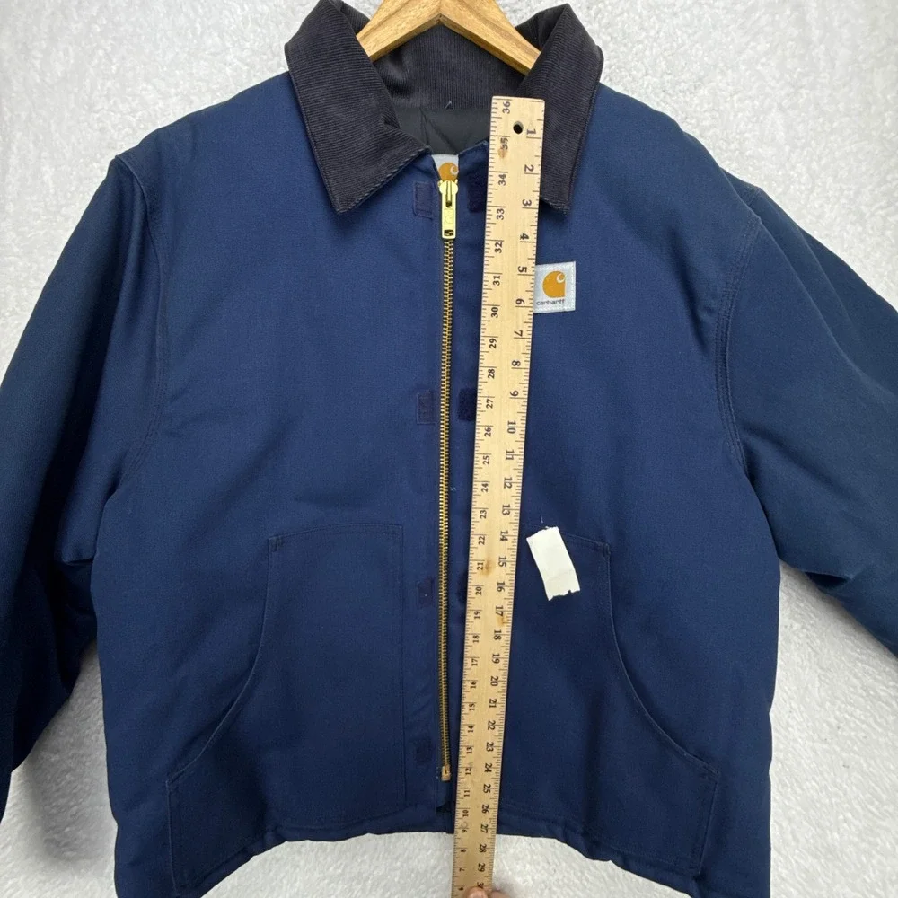 Carhartt Sandstone Jacket Arctic Quilt Lined Mens 50 Tall JQ1902 Navy NWT‎ NOS